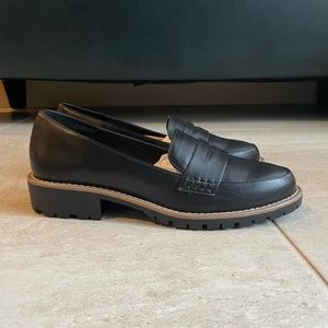 DV BY DOLCE VITA WOMENS CARLEY LOAFER - BLACK , size 7.5